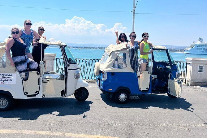 1 hour Calessino/Tuk tuk Tour to Syracuse or Ortigia Island - The Ape Calessino ride: why Ortigia calls for this kind of transport