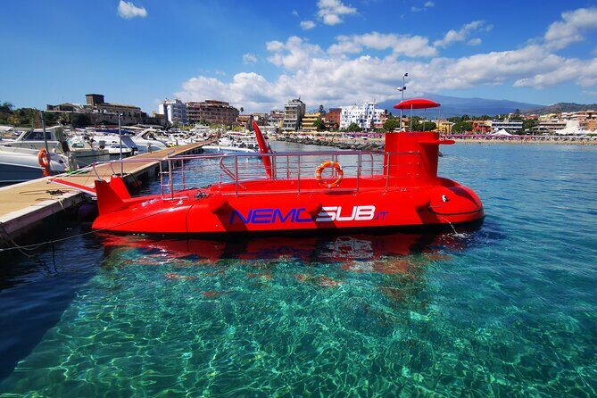 1-Hour Guided Semi-Submarine Tour to Isola Bella - Guide-led touring for English speakers: small group comfort