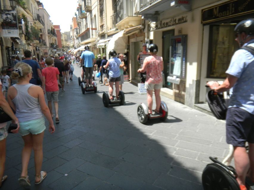 3-Hour Taormina Segway PT Authorized Tour - Via degli artisti and the Belvedere di Via Pirandello viewpoint