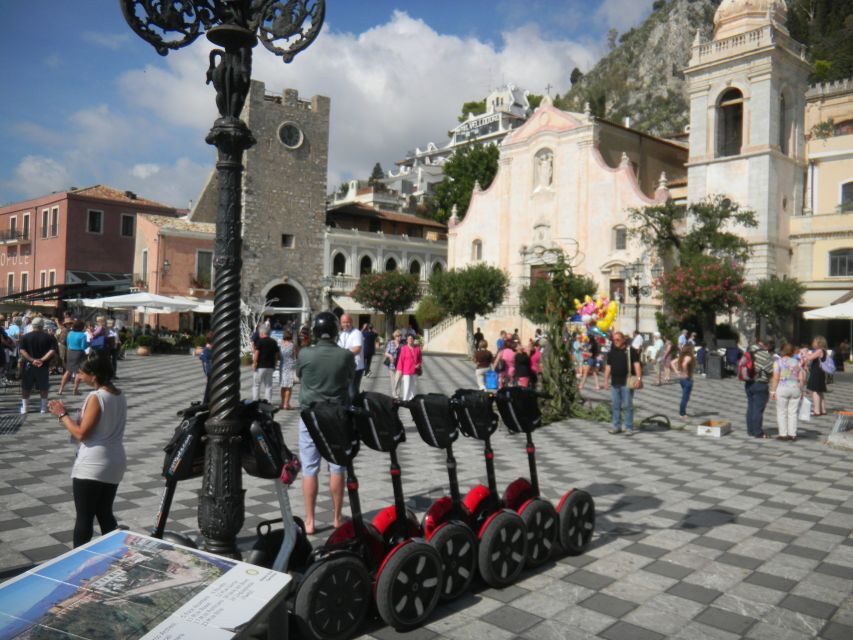 3-Hour Taormina Segway PT Authorized Tour - The Greek-Roman Theater zone: where the ruins earn their fame