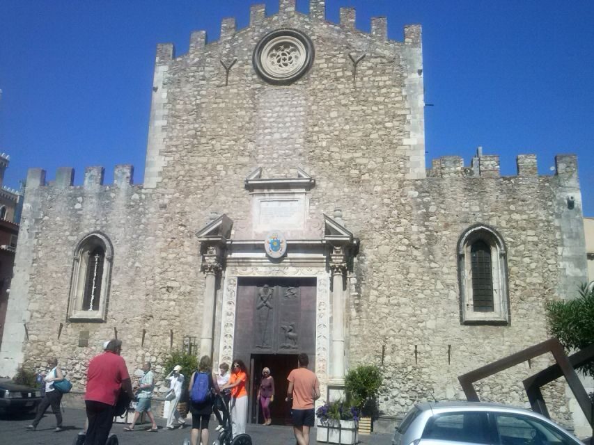 3-Hour Taormina Segway PT Authorized Tour - Porta Messina, Corvaja Palace, and Saint Catherine of Alexandria