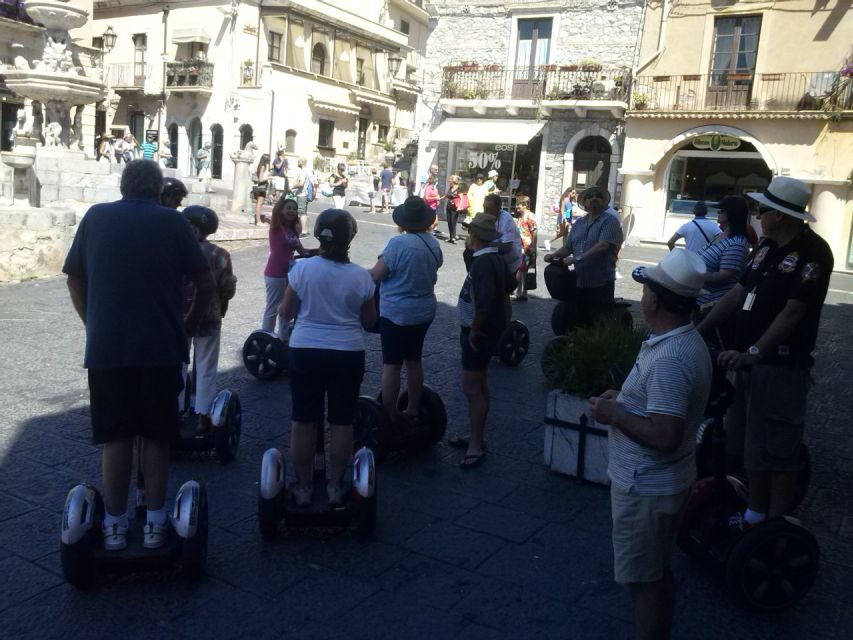 3-Hour Taormina Segway PT Authorized Tour - Capuchin church and the return to Porta Catania