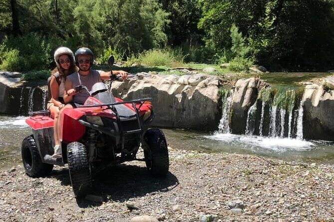 Alcantara Gorges Quad Tour 70% off road - 1 HOUR - Key Points at a Glance