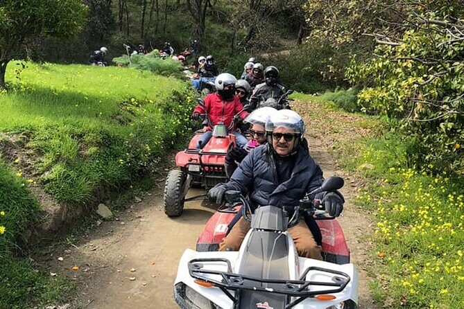 Alcantara Gorges Quad Tour 70% off road - 1 HOUR - Language and Ticketing: What to Expect Before You Ride