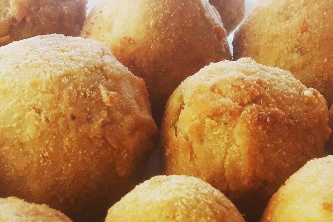 Arancino Making - 2 Hours to Learn how made Real Sicilian Arancino! - Forming the arancini: the part that feels like fine art