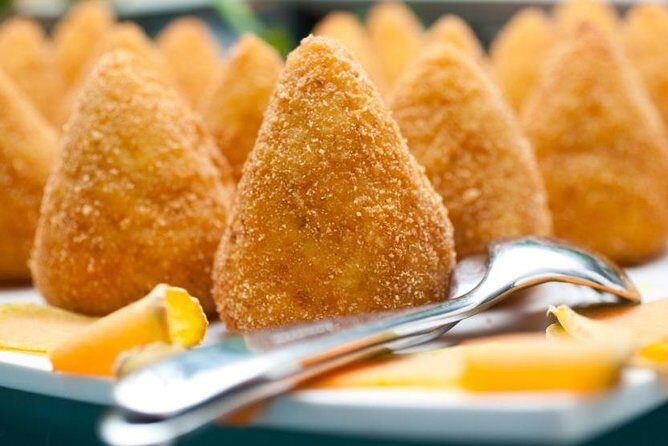 Arancino Making - 2 Hours to Learn how made Real Sicilian Arancino! - What you eat: freshly made arancini, wine, and end treats