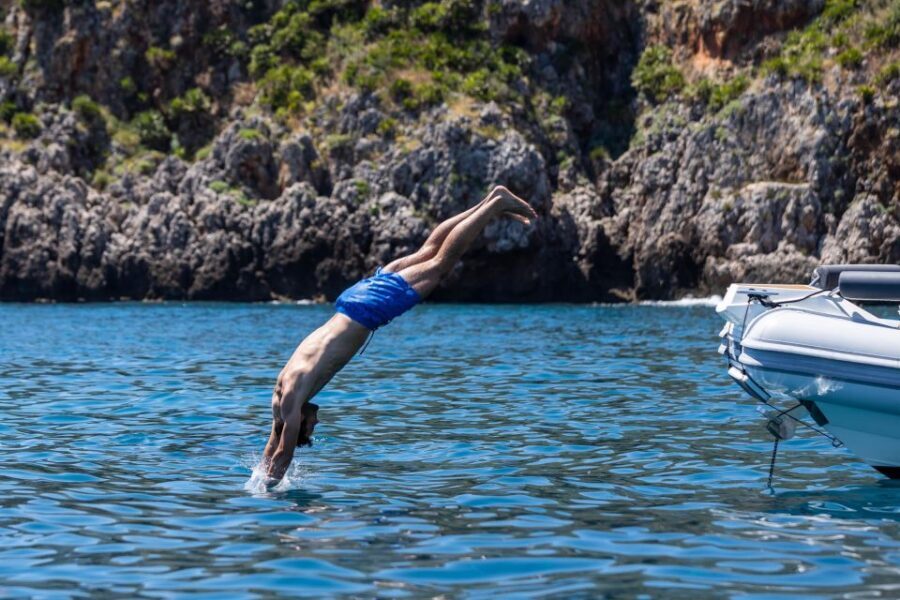 Boat Tour Taormina Isola Bella Giardini Naxos 8 hours - Isola Bella: Snorkeling Time With a Strong Island View