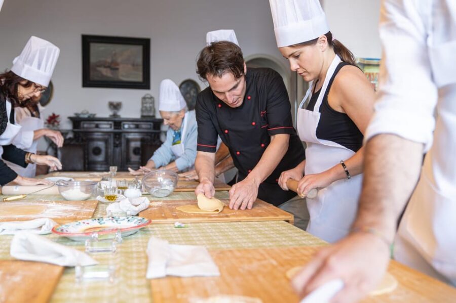 Catania: Cooking class set in a sea front historic villa - What to Expect Before You Arrive: Timing, Dress, and Setup