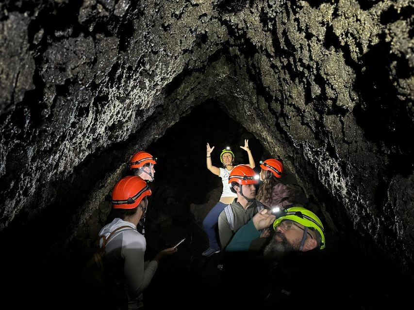 Catania: Etna Morning or Sunset Trek with Lava Tunnel & Gear - Walking Etna’s “other world”: lava deserts, craters, and that black sand
