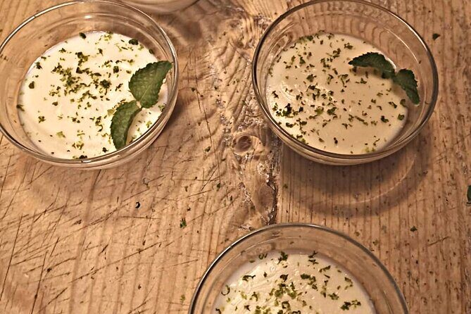 Catania Home Cooking: Pistachio Ravioli, Sicilian Pasta & Wine - Dessert Time: Cannolamisù and Biancomangiare
