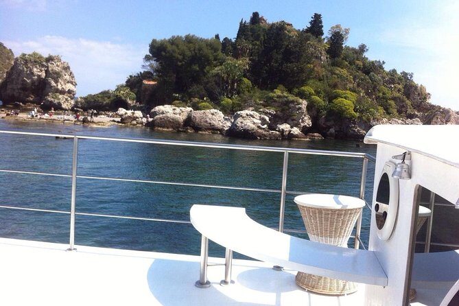 Coast to Coast from Taormina -2 HOURS MINI- CRUISE ISOLABELLA - Capotaormina Bay: your swim-and-snorkel stretch