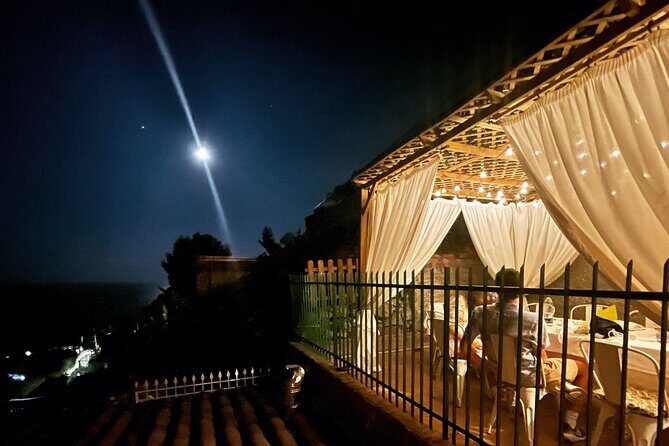 Dinner in a home restaurant with Chef Massimo in Taormina - Terrace aperitif + family-style Sicilian dinner: the real reason to book