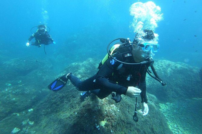 Discover scuba diving - Meeting Point at Mazzarò Bay: Easy to Find, Easy to Start