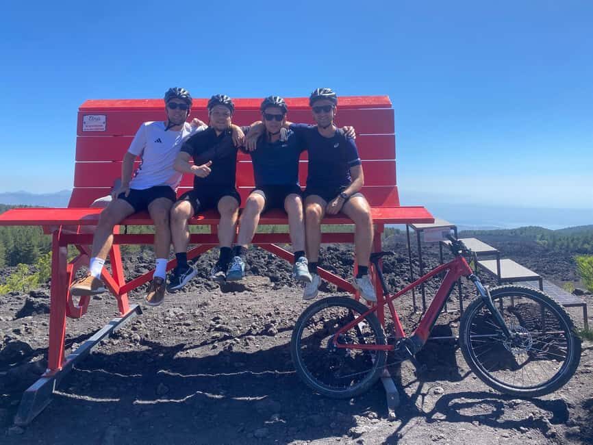 E-mtb tour through lava flows and down to Alcantara gorges - The Etna Side: Climb to Piano Provenzana and Start Rolling