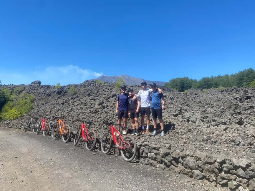 E-mtb tour through lava flows and down to Alcantara gorges - Riding Off-Road Lava Flows in Etna Natural Park