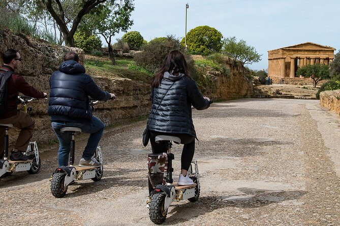 Electric scooter tour inside the Valley of the Temples Agrigento - The Scooter Part: How Safe and Easy It Really Is