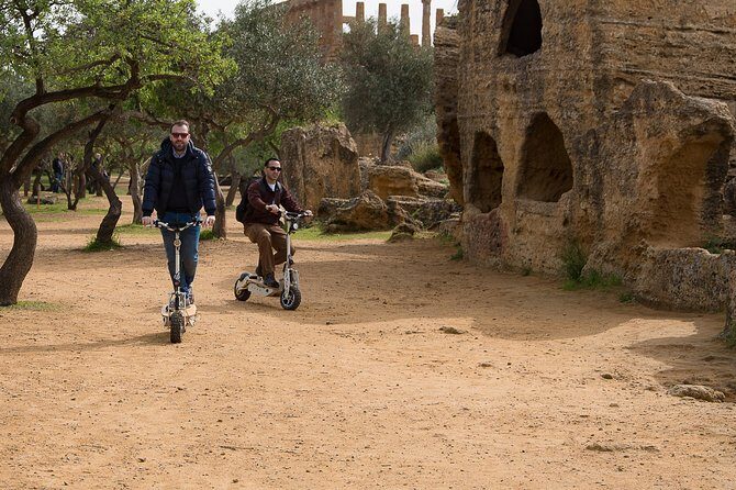 Electric scooter tour inside the Valley of the Temples Agrigento - Guide Energy: When Commentary Makes the Temples Click