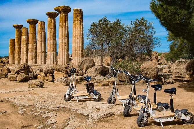 Electric scooter tour inside the Valley of the Temples Agrigento - When the Timing Feels Magical