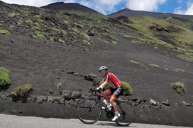 Etna Bike Tour - Cycling in Sicily - Above Fiumefreddo di Sicilia to Piedimonte Etneo: Climbing Through Lava-Country