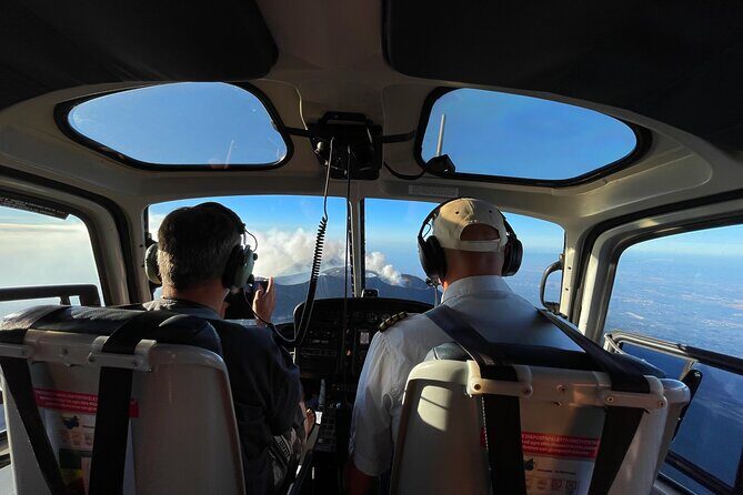 Etna Helicopter Tour - Logistics and meeting details from Land Of Dreams in Fiumefreddo di Sicilia