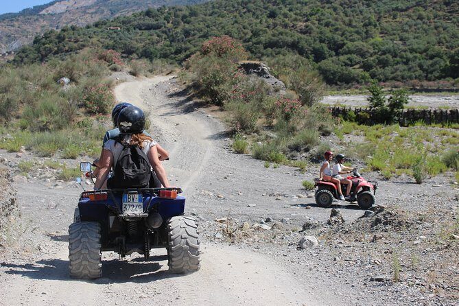 Etna Off-Road tour with Quad Bike - Stop One Near Linguaglossa: Vulcanetto di Moio Alcantara and Lava-Cave Moments
