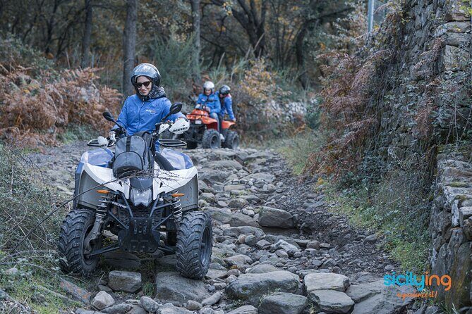 Etna Off-Road tour with Quad Bike - Alcantara Valley “Canyon” Country to Francavilla di Sicilia