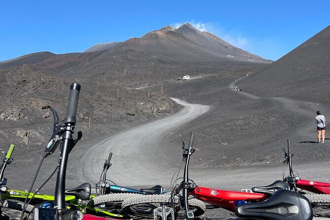 Etna Summit Craters E-bike - The Uphill Ride to 2500–2600 Meters on Volcanic Sand