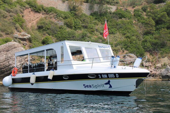 Exciting PADI Discover Scuba Diving Experience Isola Bella Marine Park Taormina - The Boat Ride to Taormina’s Marine Park and the Blue Cave