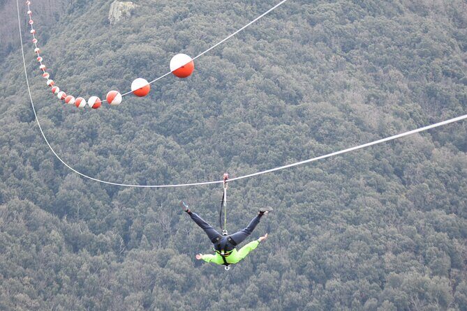 Flight with the Zipline Sicily in San Mauro Castelverde - The Cable Ride: Speed, Distance, and What the View Does to Your Nerves