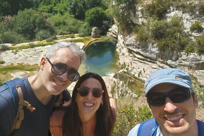 From Syracuse: Trekking Cavagrande - Entering Cavagrande del Cassibile: What the first big canyon section feels like