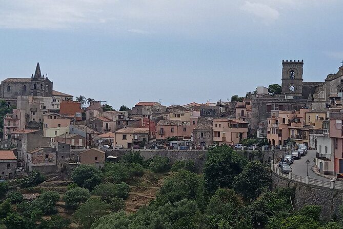 From Taormina Godfather Private Tour Forza D'Agrò and Savoca - Stop Three: Forza d’Agro’s Hilltop Streets, Palaces, and Film Locations