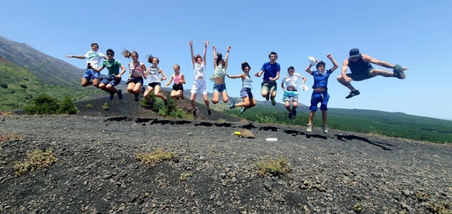 From Taormina: Guided Trip to Mt. Etna and Alcantara Gorges - Mareneve road at 1,500 meters: stories before the walking starts