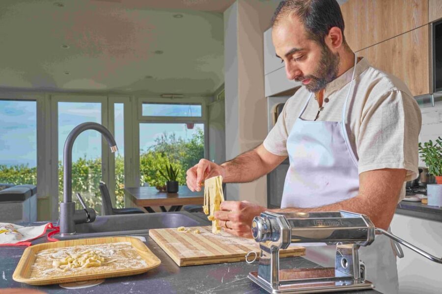 From the garden to the table: Sicilian cooking class - A Conca d’Oro terrace view above Palermo