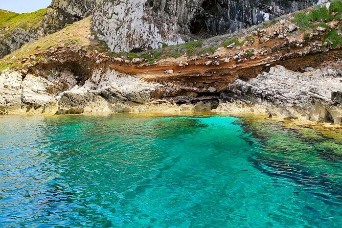 Full Day Sailing Boat Tour to the Egadi Islands - Favignana coves: Cala Rossa, Bue Marino, and Cala Azzurra time