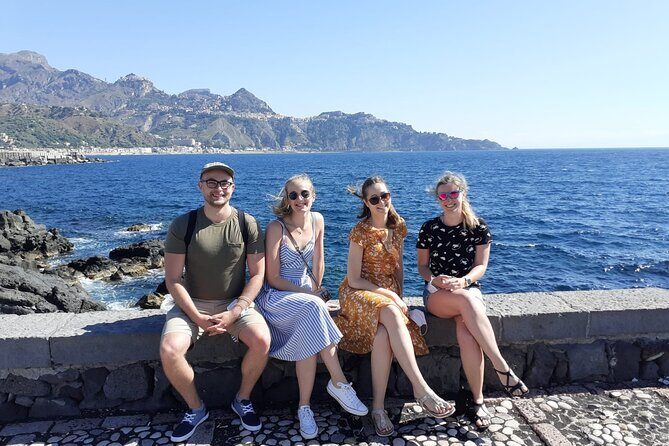 Giardini Naxos, Taormina and Castelmola-White Lotus-From Catania - Castelmola: the viewpoint town people keep bringing up