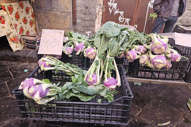 Half Day Catania Gastronomic and Cultural Tour from Taormina - Stop 2: A’ Piscaria market walk—fish, produce, and snack breaks