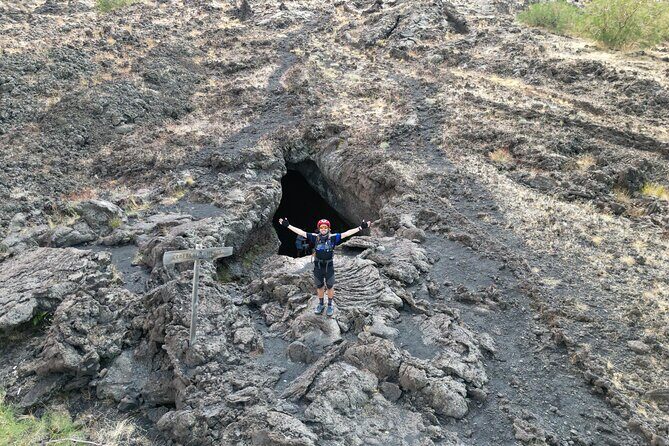 Mount Etna: All around E-bike - Grotta dei Lamponi to Hornitos: a step-by-step route of lava and life