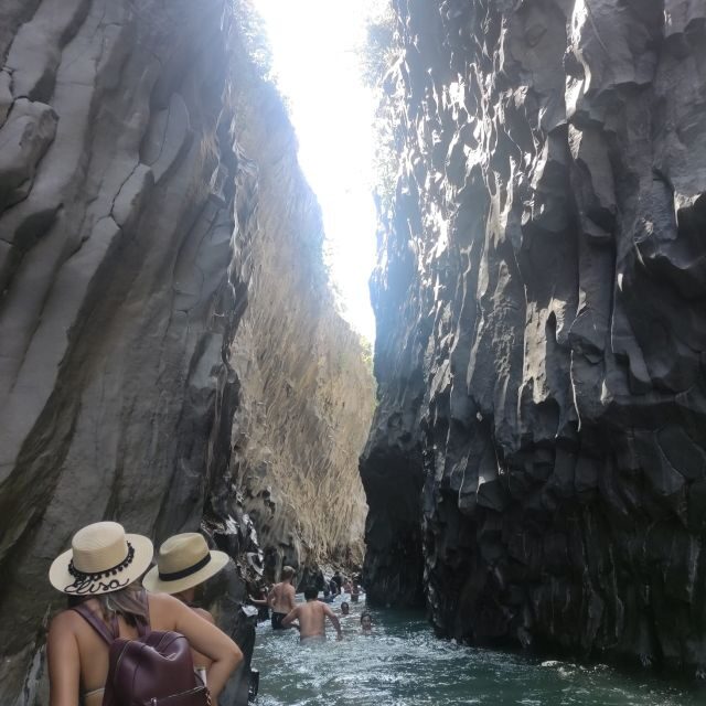 Mount Etna and Alcantara Gorges Day Trip - Alcantara Gorges Walk: Stairs, Optional Elevator, and River Time