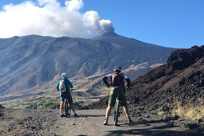 Mount Etna E-bike half-day tour - Cycling through the Cerrita oak woods for a real break