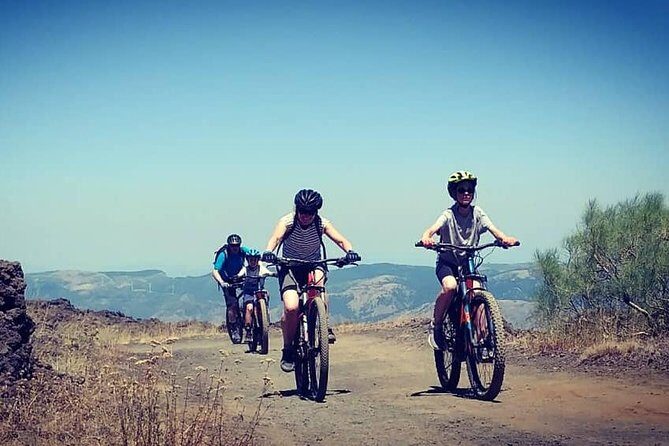 Mount Etna E-bike half-day tour - The first big wow: climbing above Mt. Etna’s lava world