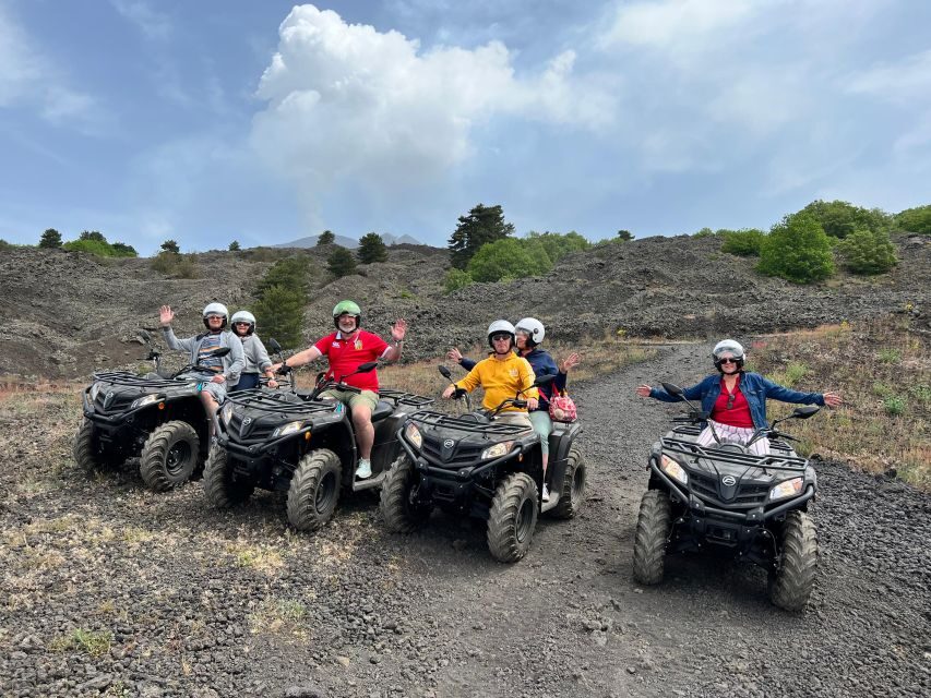 Mount Etna: Off-Road ATV Tour - The route: black volcanic sand, pine forest, then back to lava