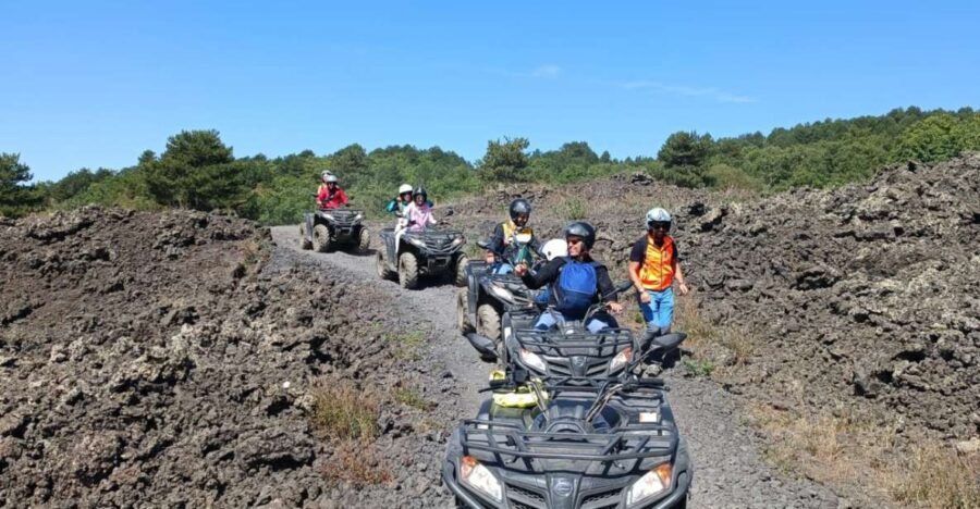 Mount Etna: Off-Road ATV Tour - Starting at Crateri Silvestri around 2000 metres (and getting set up fast)