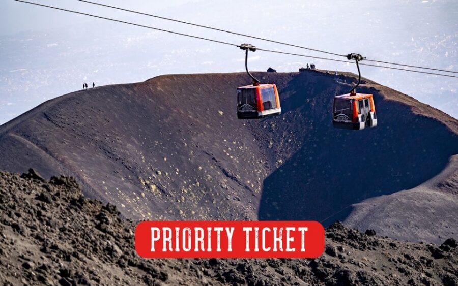 Mount Etna: Return Funivia dell'Etna Cable Car Ticket - The New-Generation Cable Car Ride to 2,500 Meters