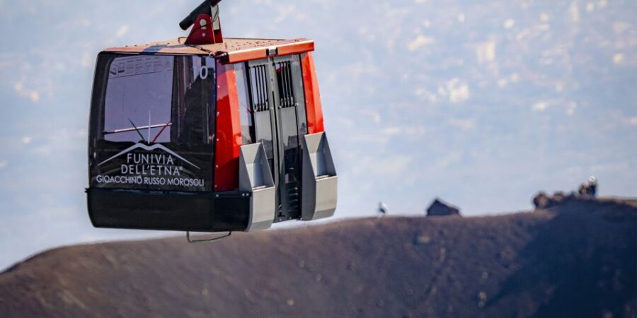 Mount Etna: Return Funivia dell'Etna Cable Car Ticket - What You’ll See Up Top: Craters Below and the Ionian Coast