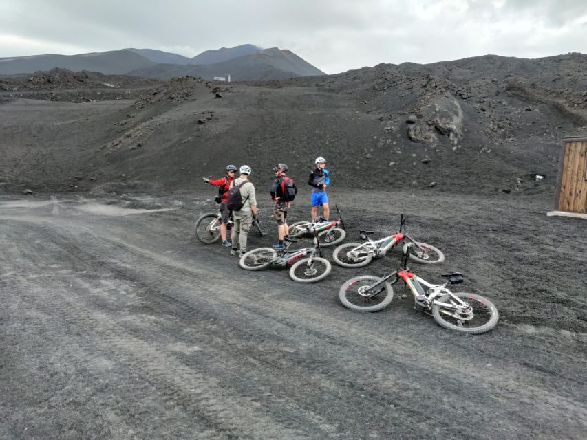 Mount Etna: Summit Cycling Tour - Barbagallo Crater stop: where the tour slows down for the good stuff