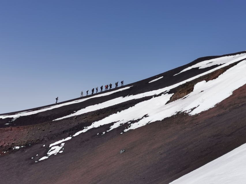 Mt Etna: Winter Trekking Tour with Optional Catania Transfer - Key points at a glance