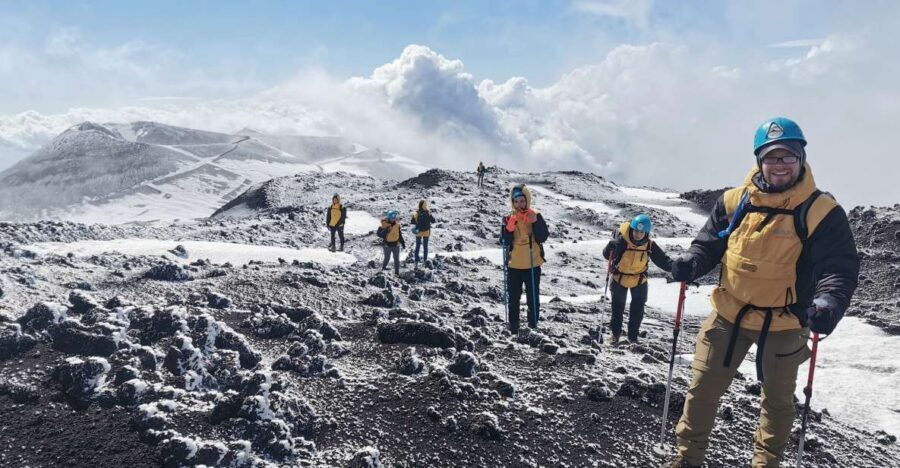 Mt Etna: Winter Trekking Tour with Optional Catania Transfer - The black larch pine forest: winter botanics you can actually notice