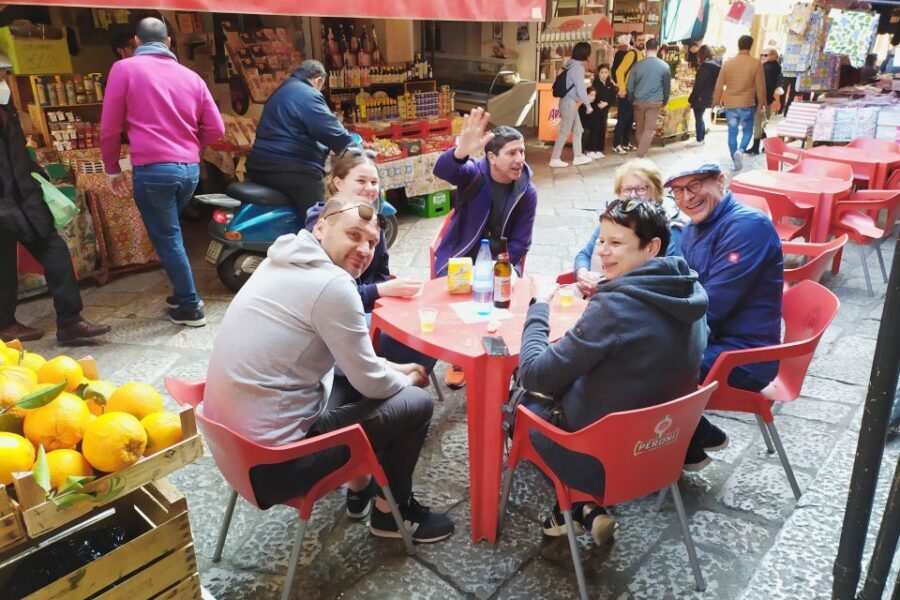 Palermo: City Walking Tour & Street Food Tasting with Drink - Teatro Massimo and Porta Carini: Landmark Stops Without the Detour Tax