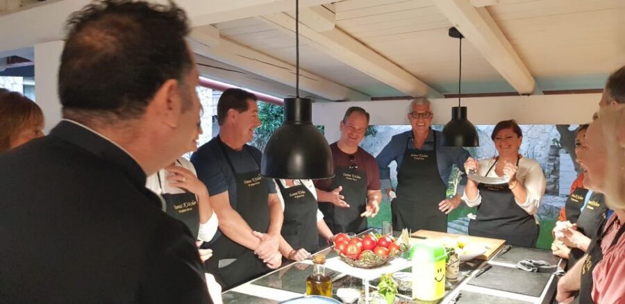 Palermo: Sicilian Cuisine Social Cooking Class & Dinner - The 4-Course Dinner: Starter, Pasta, Main, Dessert