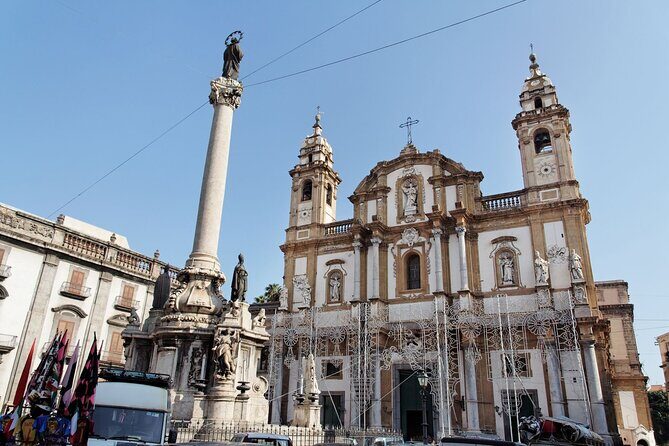 Palermo Walking Tour and Guided Visit to Palazzo dei Normanni - San Domenico Church and the Pantheon of Sicilians